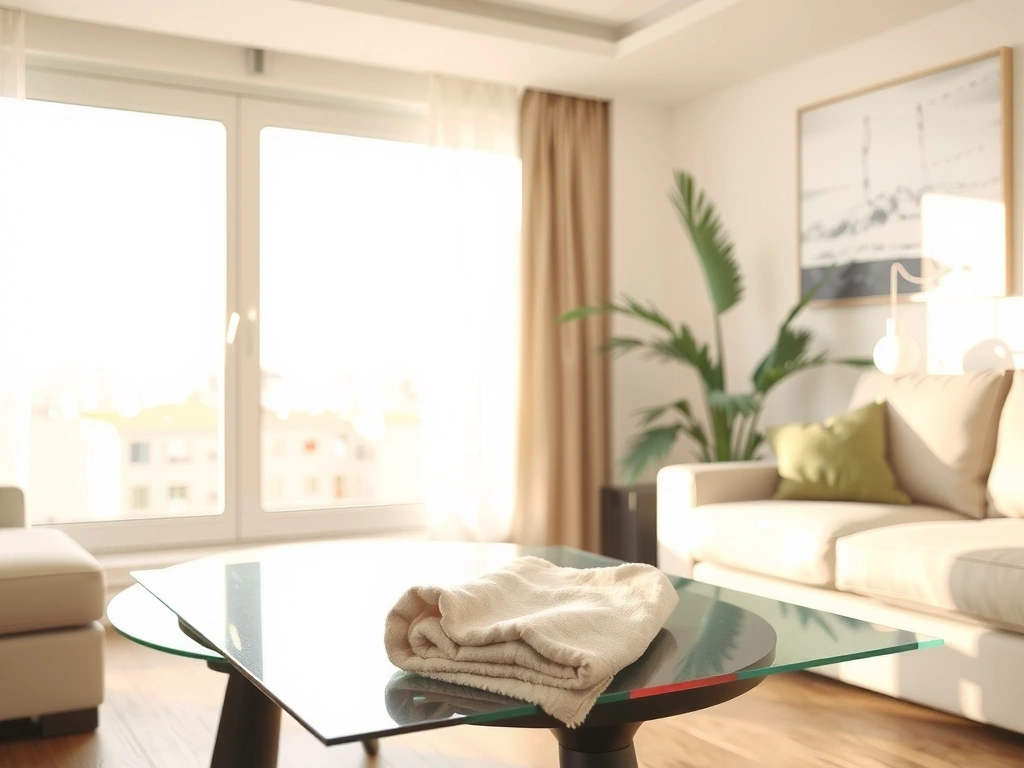 İzmir'de temiz bir oturma odası