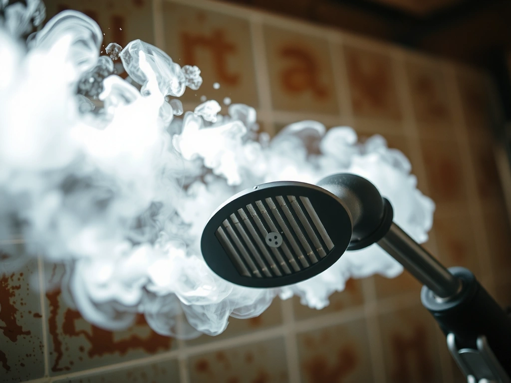 Buharlı temizlik detayı